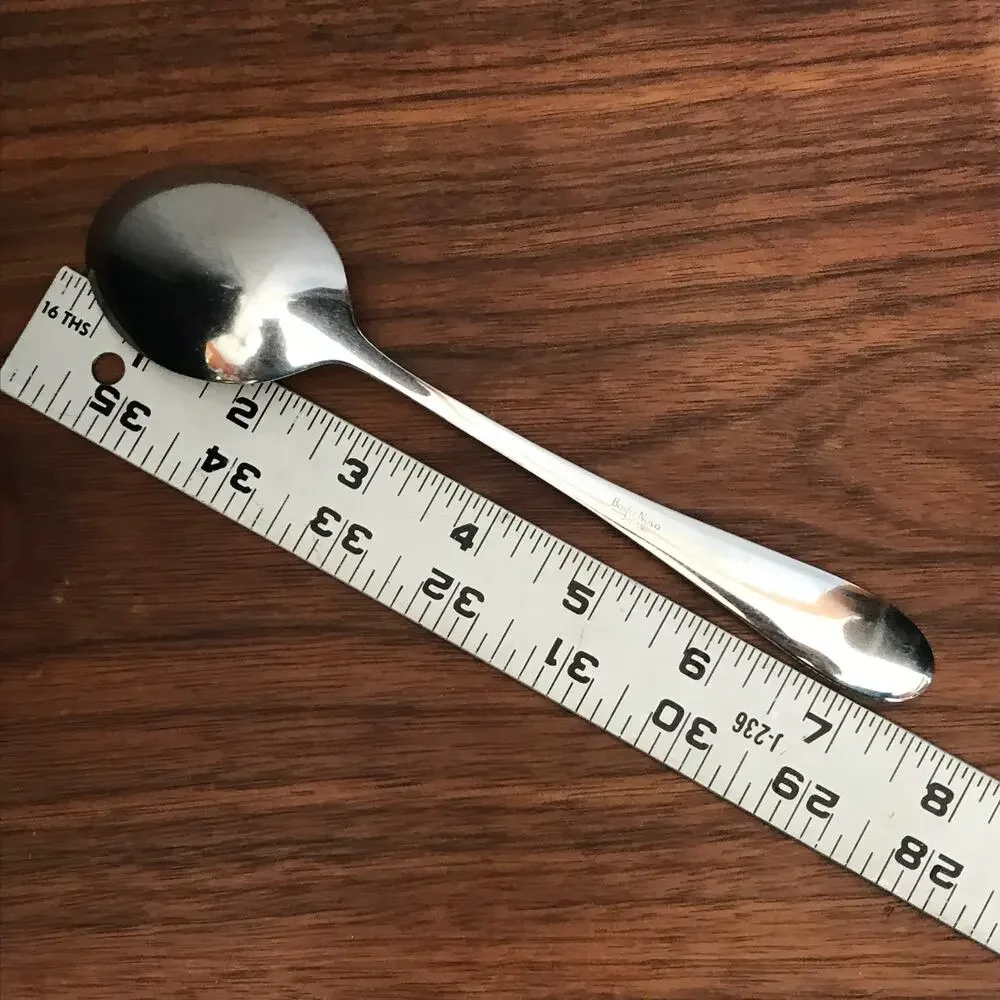 Boda Nova 18/8 Stainless Flatware Japan - single Oval soup / Tablespoon 7 1/2
